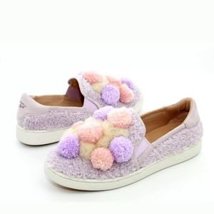 Ugg ricci pom-pom slip on sneakers